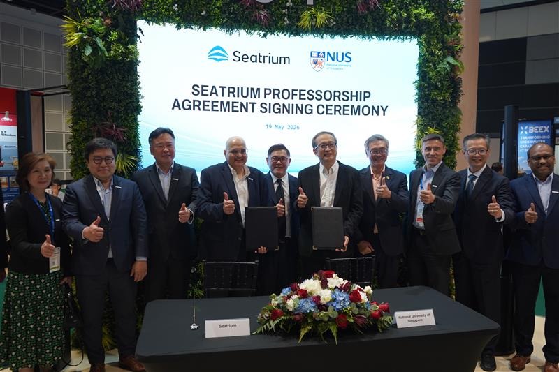 Seatrium deepens support for NUS CDE Professorship to drive offshore and energy innovation